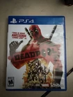 Deadpool (Sony PlayStation 4, 2015) With Case Tested Working