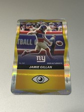 2025 Uno Elite Alt Jerseys Yellow Foil Jamie Gillan #061 New York Giants