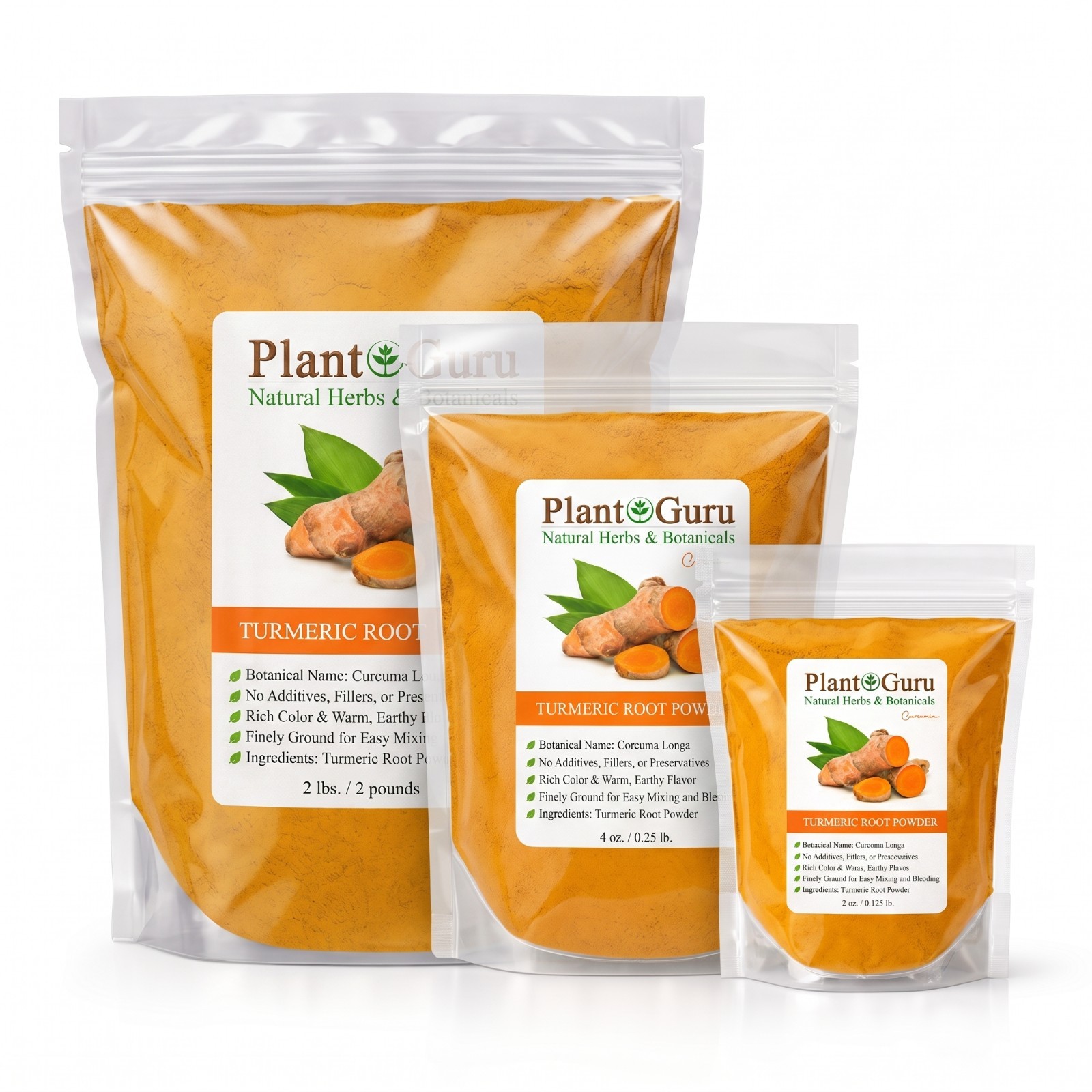 Turmeric Root Powder -  100% Pure Natural Raw Curcuma Longa Spice ALL SIZES