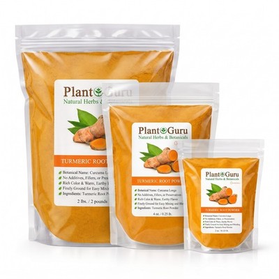 Turmeric Root Powder -  100% Pure Natural Raw Curcuma Longa Spice ALL SIZES