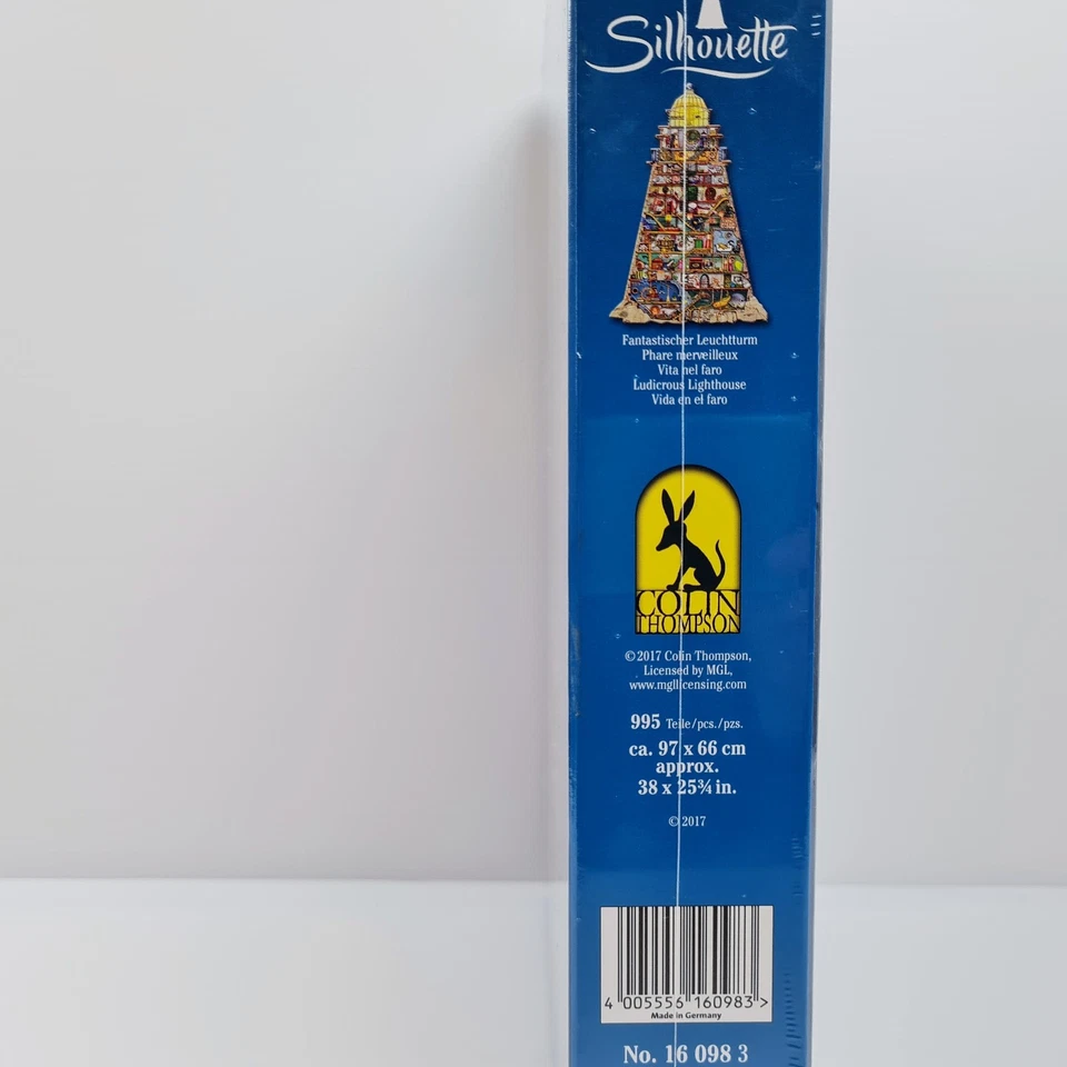 Ludicrous Lighthouse Colin Thompson Silhouette Jigsaw Puzzle Ravensburger NEW - Image 2 of 4