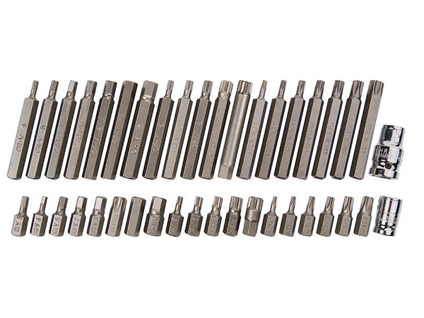 BlueSpot Tools Gemischtes Sechskant-, Spline- Und Torx-Bit-Set, 40 StüCk B/S1517-image