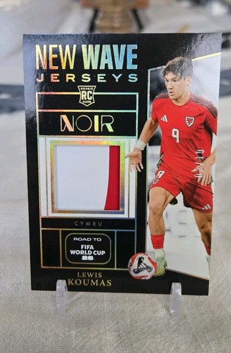 2025-26 Panini Noir Road To World Cup Lewis Koumas Rookie New Wave Jerseys /10