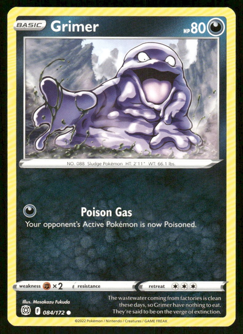 Grimer 084/172 - Brilliant Stars - Common NM