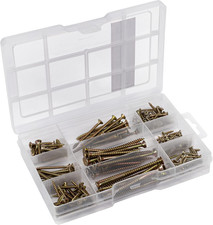 Assortimento Di Viti Universali, 245 Pezzi, Varie Misure, Testa Svasata, Attacco