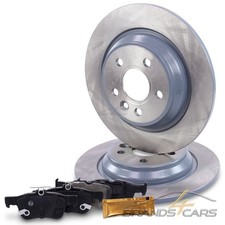 ATEC BREMSSCHEIBEN VOLL Ø302 + BREMSBELÄGE HINTEN FÜR FORD FOCUS 4 AB BJ 18