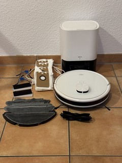 Medion Saugroboter mit Absaugstation X20 SW Wischfunktion Lasernavigation