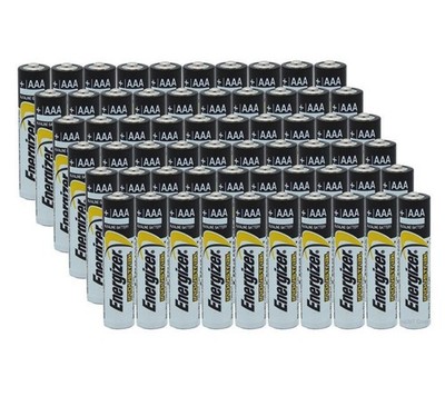 200 x Energizer Industrial AAA Mikro LR03 Alkaline Batterien