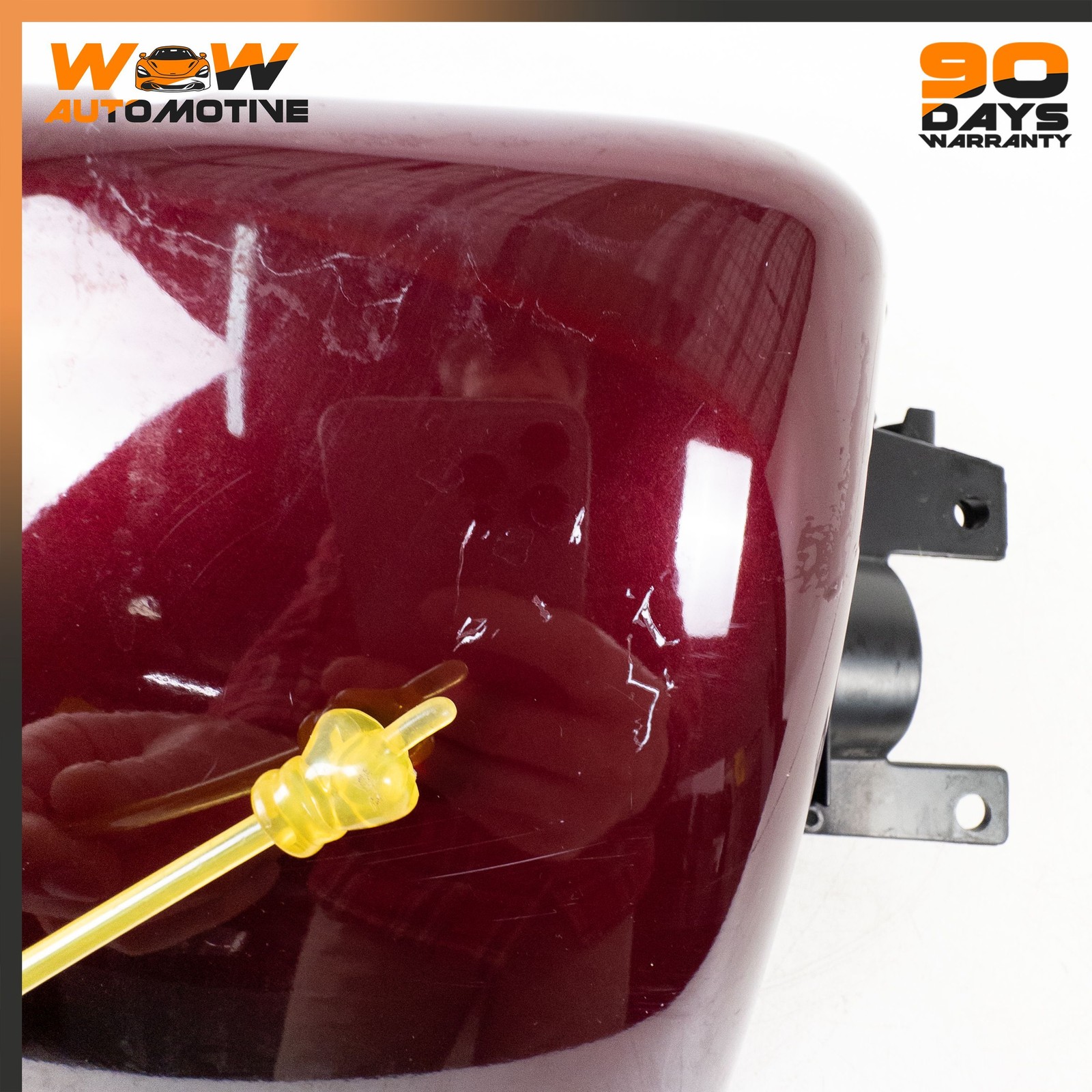86-96 CHEVROLET CORVETTE C4 FRONT LEFT DRIVER SIDE HEADLIGHT ASSEMBLY RED OEM
