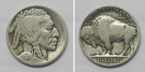 X7201  1915-S Buffalo Nickel 5c, Fine