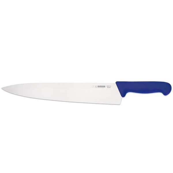 Giesser GroßEs Kochmesser 31 Cm Blau Mit Breiter Gestanzten Klinge 8455 31 B-image