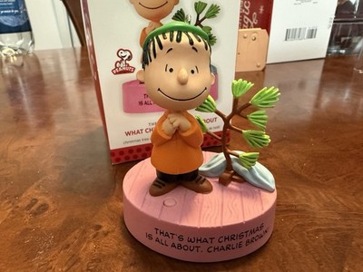 2013 Hallmark Peanuts Gang Thats What Christmas Is All About Linus Magic - NEW
