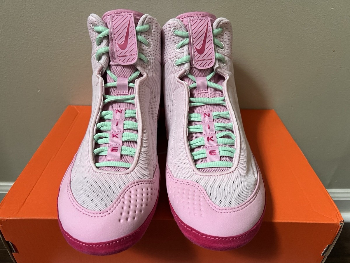 Nike Inflict 4 Pink Foam Desert Pink HM9674-600 Wrestling Shoes | eBay