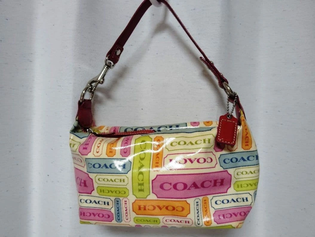 Coach Patchwork Leather Exterior Mini Bags & Handbags for Women