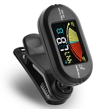 Clip on Chromatic Tuner use for Guitar,Bass,Violin,Ukulele with Colorful Disp...