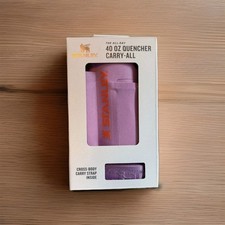 NIB STANLEY All Day 40oz Quencher Carry-All Crossbody Bag LILAC Purple