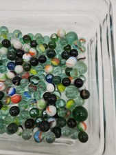 Vintage Lot Of Old Marbles Akro Peltier Etc Estate Find over 150