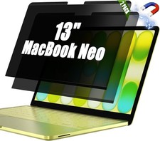 Magnetic Privacy Screen Protector Compatible for MacBook Neo 13 inch, PET Remova