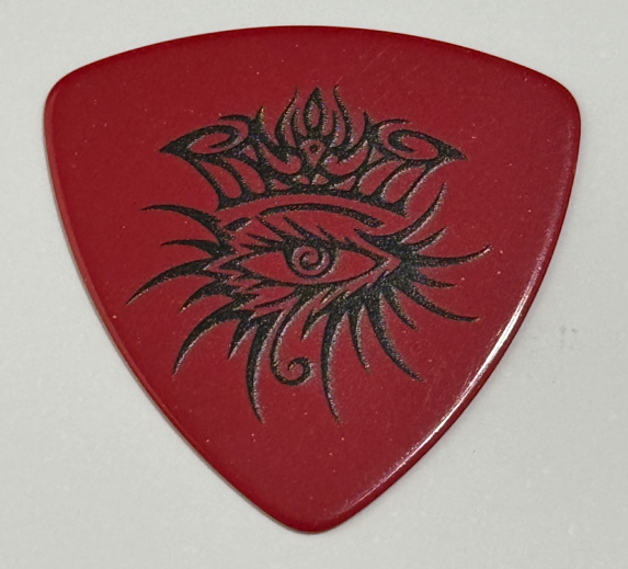 Bob Dylan Signature Guitar Pick 2023 Tour Concert Stage