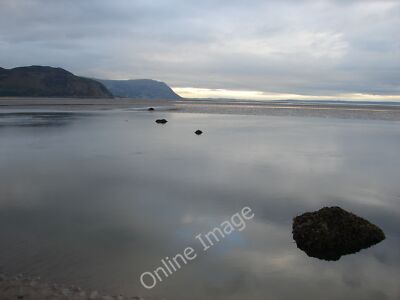 Foto 12x8 Ebbe Flut auf Conwy Sands Llandudno Als die Flut rast, mehr a c2010