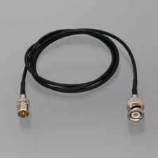 RF Cable BNC male to DVB-T TV IEC PAL plug RG174 6" 10FT pigtail radio antenna