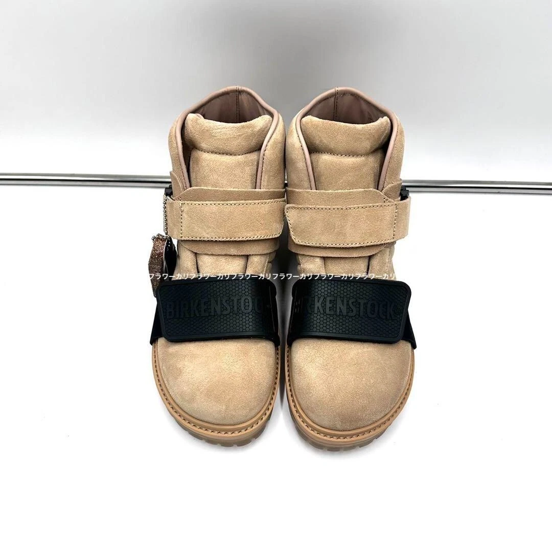 Birkenstock x Rick Owens Collaboration Boots Beige Color Size US 7