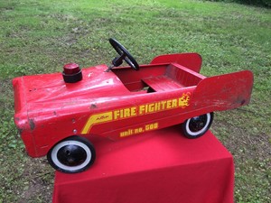 amf fire truck pedal car 508
