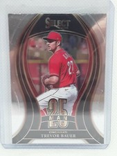 Trevor Bauer 2021 Select Baseball - 25 Man (Insert) - Cincinnati Reds