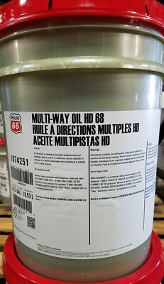 P66 Multi-Way Oil HD ISO 68; Mobil Vactra Oil No. 2 Equivalent; 5 Gallon Pail