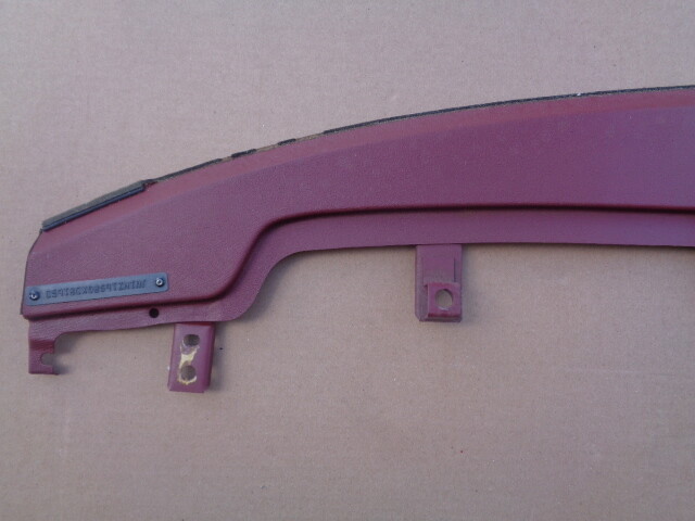 1986 NISSAN 300ZX (2+2) UPPER DASHBOARD PANEL DASH CENTER TRIM