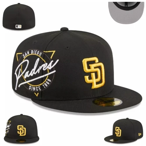 Neu San Diego Padres Baseball Ära Mütze 59FIFTY eng anliegende Mütze -5950-2 - Bild 14 von 44