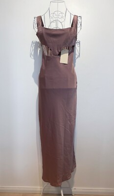 NEU Meshki Maxikleid Ava M Mauve Lila Outcuts