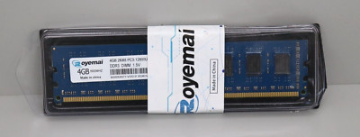 Royemai DDR RAM Memory 4GB 1600 MHZ 12800U CL11 DDR3 DIMM 1.5 Volt NEU