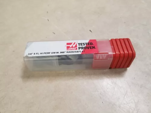 Haas 3/4" Dia. Carbide End Mill, 5 Flute, AlTiN Coated, 03-0643