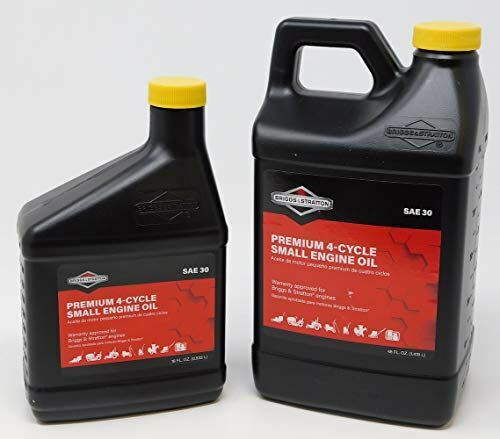 Genuine Briggs & Stratton 30W Engine Oil - 66 Oz. 100028 & 100005
