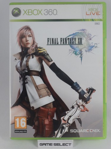 Final Fantasy XIII – Xbox 360 – PAL Français – Avec Notice – Très Bon état