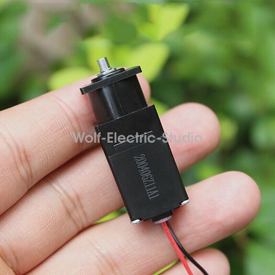DC 1.5V-5V 3V 50RPM Slow Speed Mini Planetary Gearbox Gear Motor Toy Robot Car