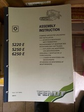 Fendt Betriebsanleitung 5220E 5250E 6250E Mähdrescher INSTRUCTION