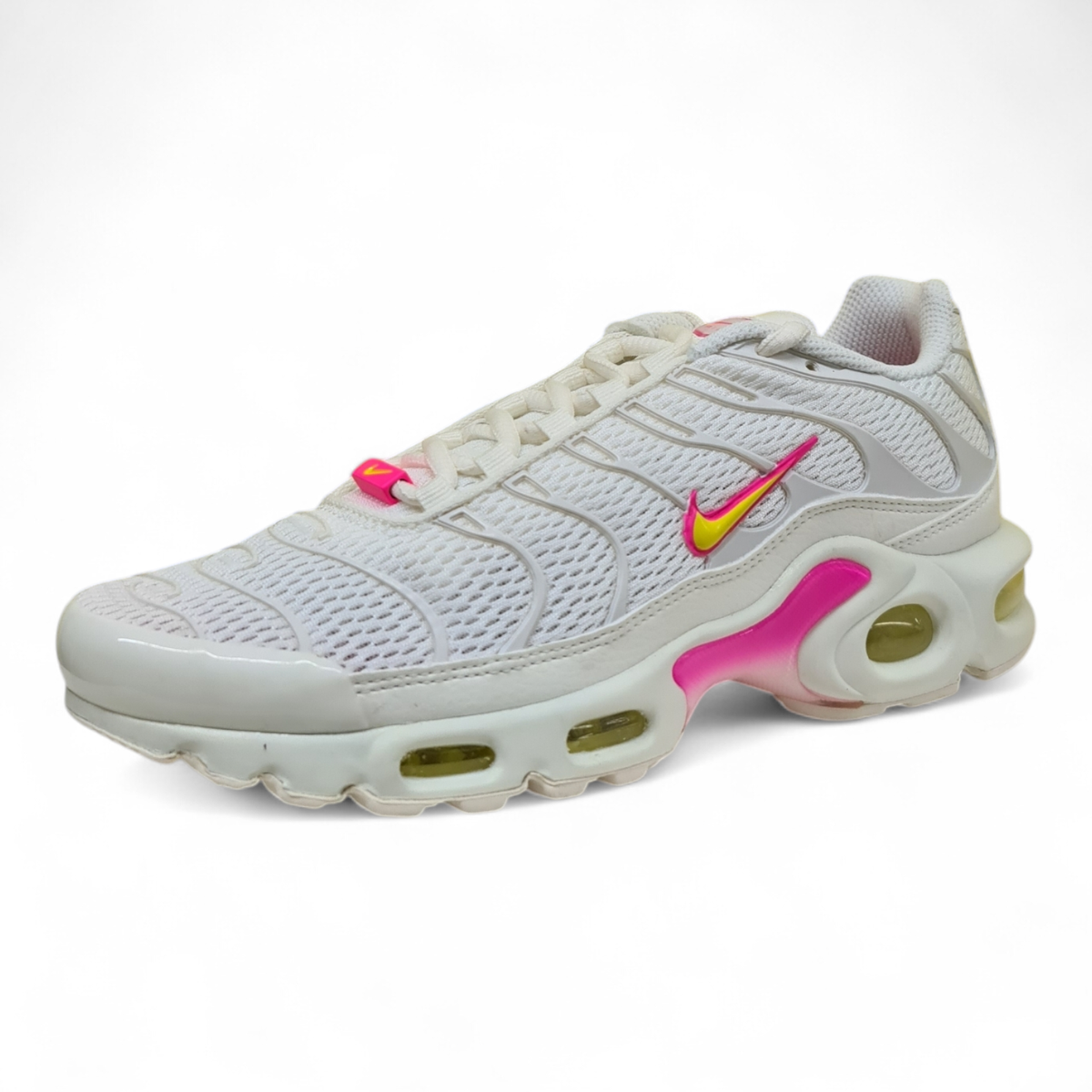Nike Air Max Plus TN Tuned Sail Digital Pink Trainers (CZ0373 100