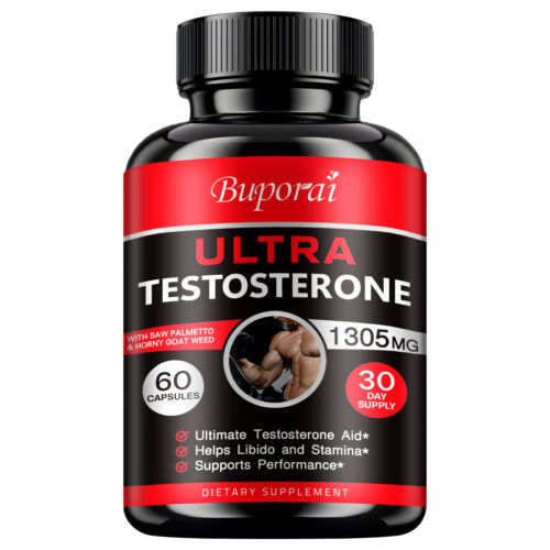 Ultra Testosterone-Horny Goat Weed,Tribulus-Support Overall Energy & Performance - Picture 10 of 13