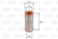 Valeo 585612 Luftfilter FüR Peugeot CitroËN Dacia