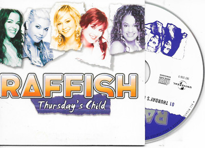 RAFFISH -Thursday's Child CD SINGLE 2TR Dutch Cardsleeve 2005 Europop EVA Simons
