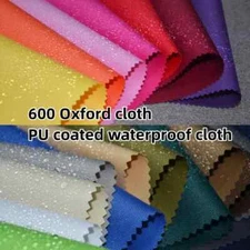 600D Waterproof PU Coated Nylon Fabric ent Umbrella Boat Camper Outdoor Material