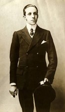 Alfonso Xiii , King Of Spain , Left Spain In 1931, Refusing To Abdic - Old Photo