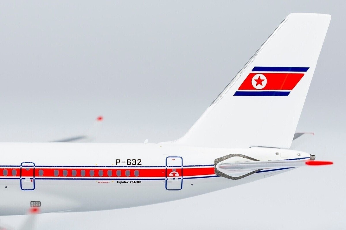 1:400 NG Model Air Koryo Tupolev TU-204-300 Airplane Diecast