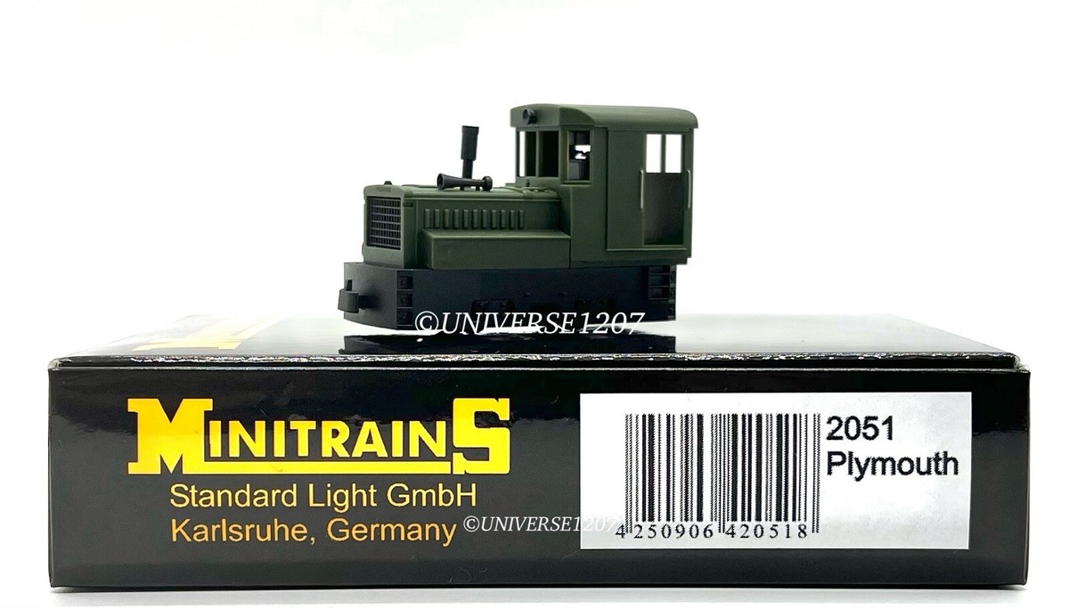 貴重！ミニタンクス HO ミリタリーミニチュア HOn30/HOe MinitrainS 2051 Plymouth Industrial Diesel Locomotive