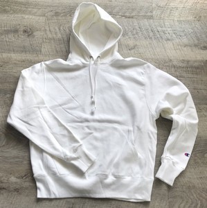 New Champion Reverse Weave White Logo Mini C Pullover Hoodie