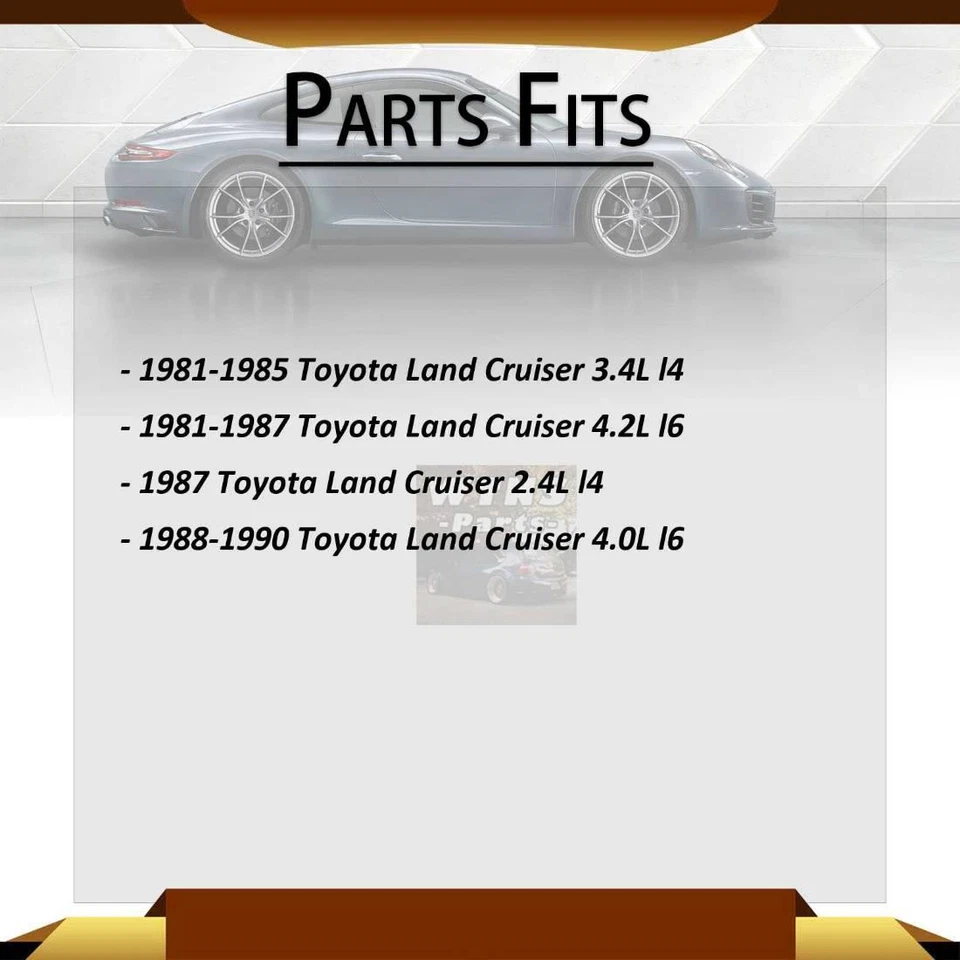 Amortiguador delantero 2 KYB para Toyota Land Cruiser 1981 1982 1983 1984 1985 1986 Foto 2 de 4