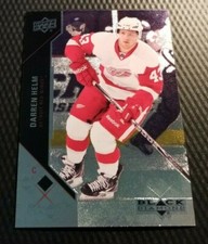2011-12 UDC Black Diamond Hockey DARREN HELM Detroit Red Wings Silver Foil #92