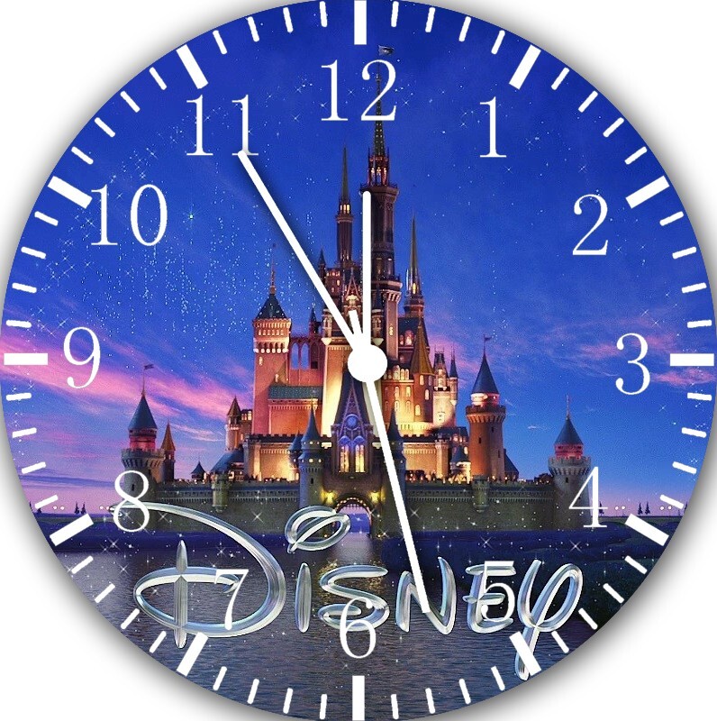 Disney Cinderella Castle Wall Clock E19 Personalized option with adding name